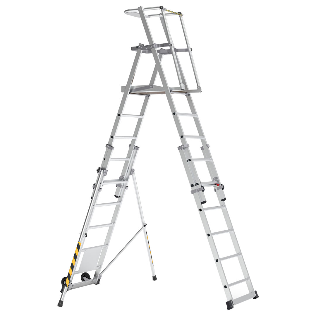Aluminium-Platform-Ladder---Ultra-Large-Platform-Ladder---Teleguard-Plus-3 Aluminium-Platform-Ladder-Ultra-Large-Platform-Ladder-Teleguard-Plus-3