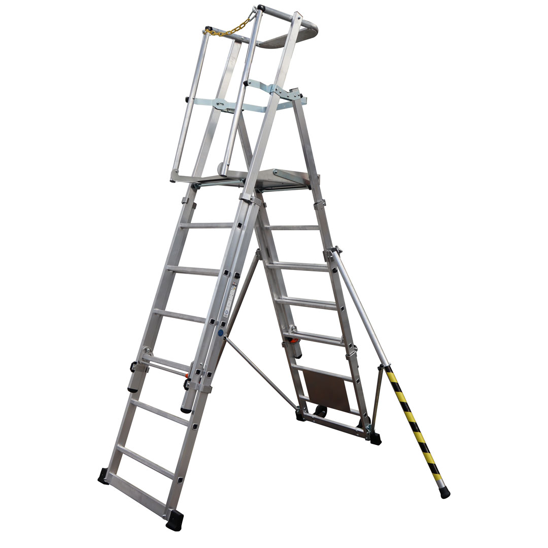 Aluminium-Platform-Ladder---Ultra-Large-Platform-Ladder---Teleguard-Plus-6 Aluminium-Platform-Ladder-Ultra-Large-Platform-Ladder-Teleguard-Plus-3
