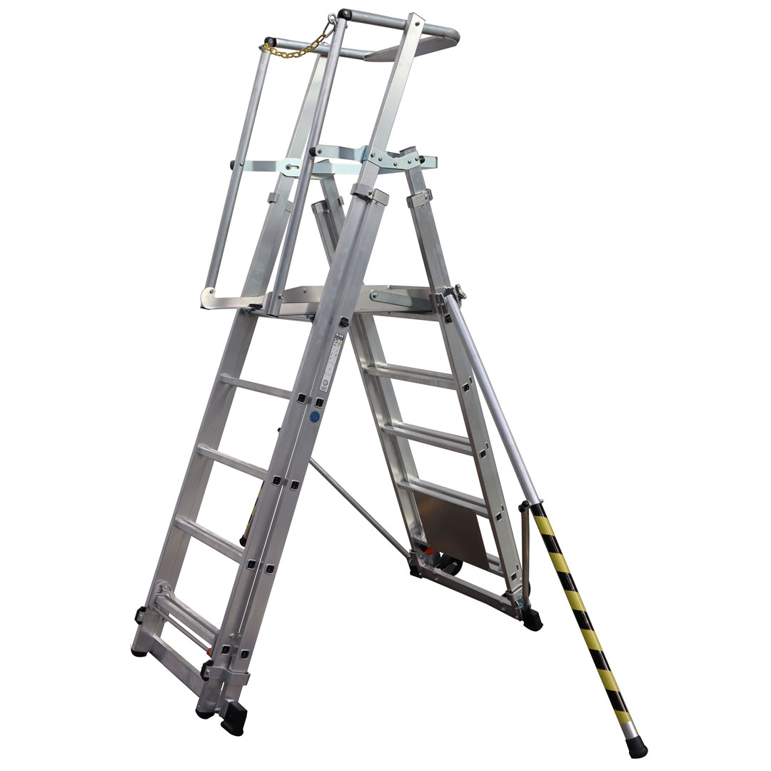 Aluminium-Platform-Ladder---Ultra-Large-Platform-Ladder---Teleguard-Plus-8 Aluminium-Platform-Ladder-Ultra-Large-Platform-Ladder-Teleguard-Plu