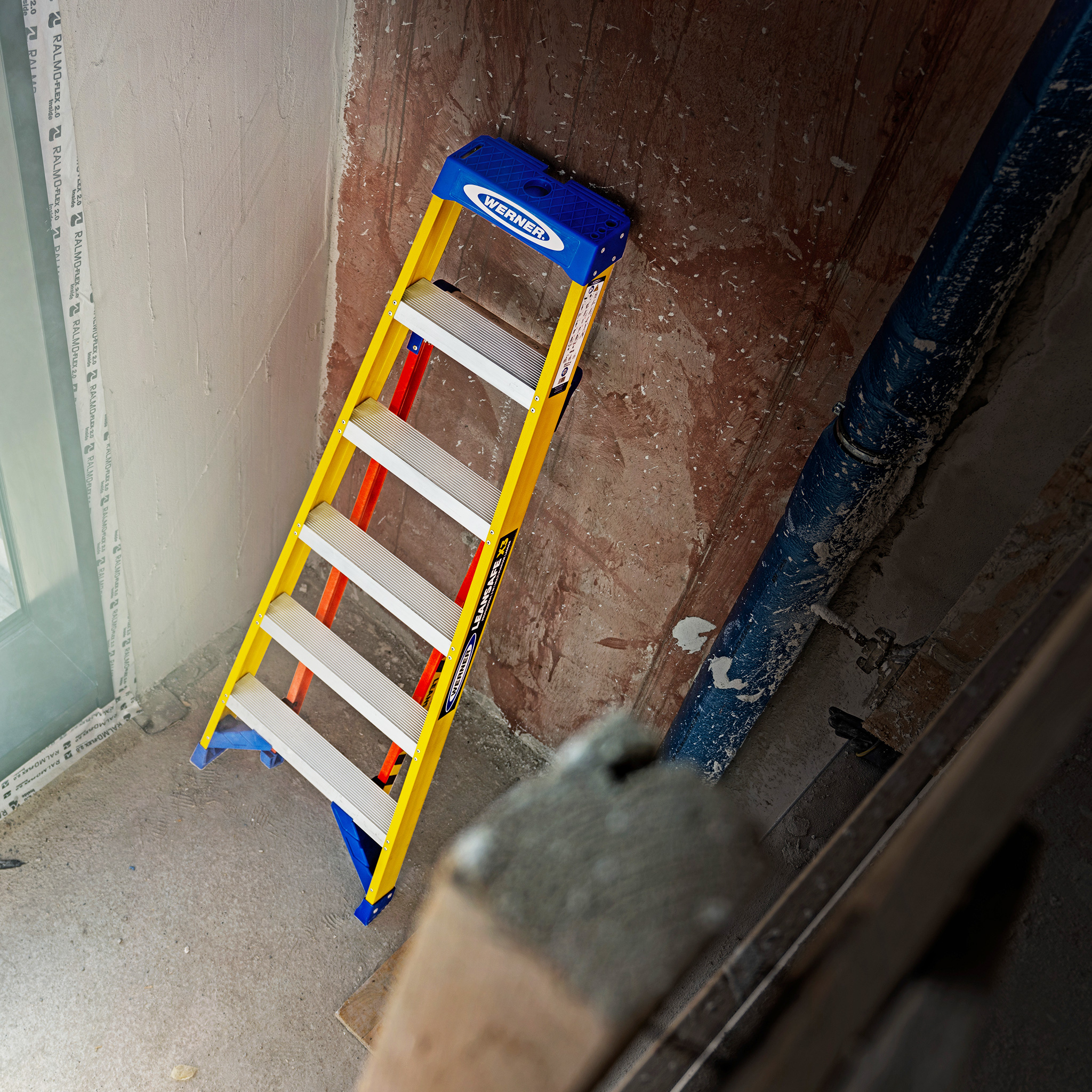 Werner LEANSAFE X3 Fibreglass Multi-purpose Ladder - Aldek